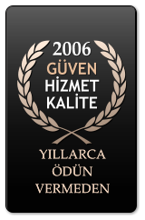 2006 G�VEN HİZMET KALİTE YILLARCA �D�N VERMEDEN YILLARCA �D�N VERMEDEN